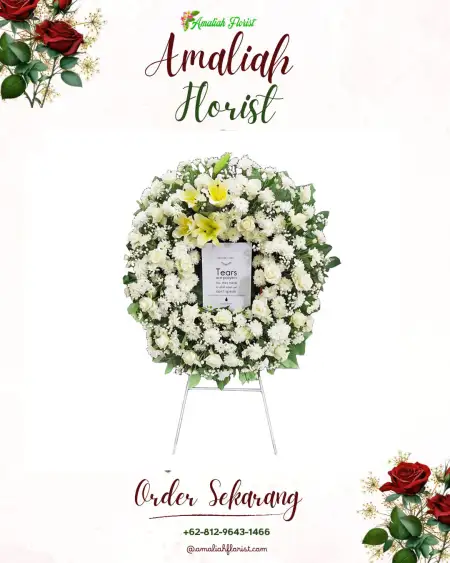 Krans Bunga Duka Tedunan Wedung